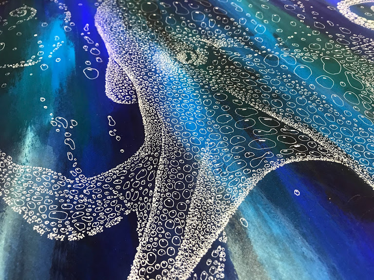 アクリル絵の具の上から描けるペンjuice | アートと日常