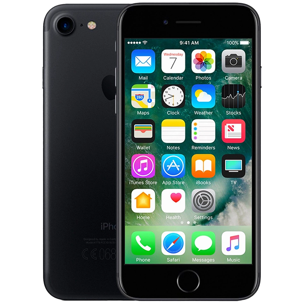 Telefon mobil Apple iPhone 7 32GB, Black - Klap