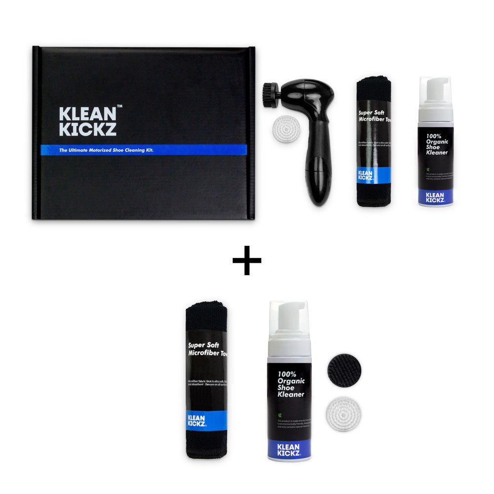 Shoe Cleaner Kit - Klean Kickz Motorized shoe cleaner – Klean Kickz™