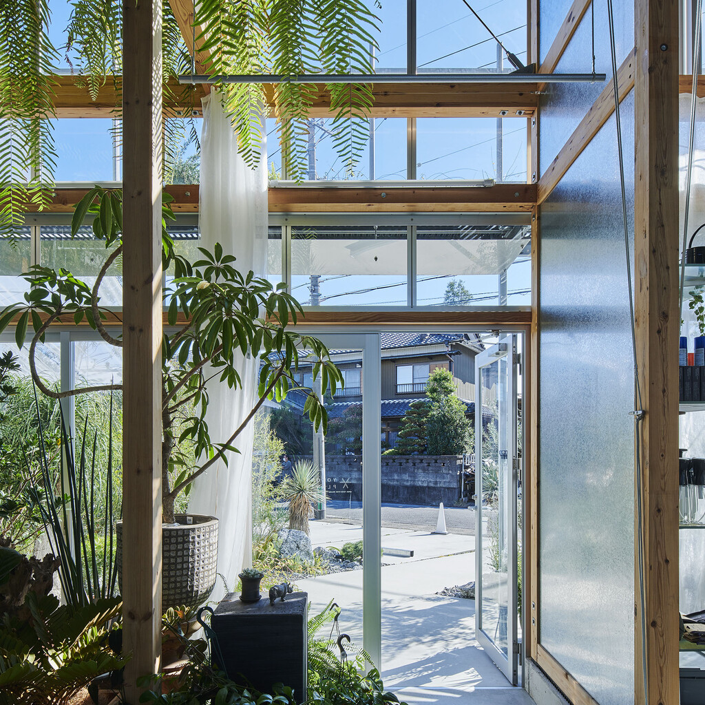 KimuraMatsumoto — house F / shop F・YOKONI PLANTS