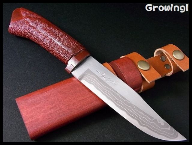 ナイフショップ グローイング！□佐治武士【さじ たけし】□ 赤備 5