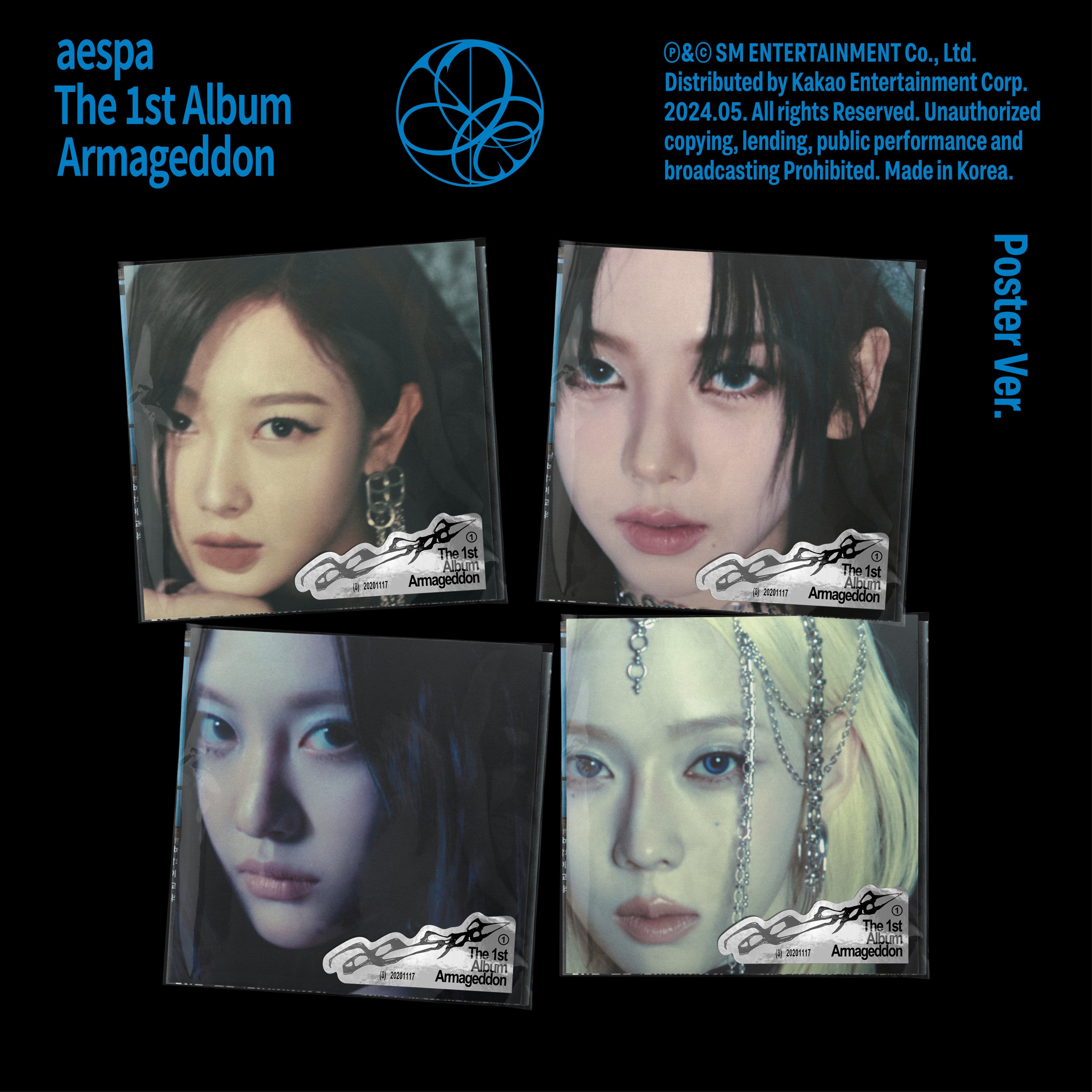 aespa - 1st Album [Armageddon] (Poster Ver.) – KPOP Store in USA