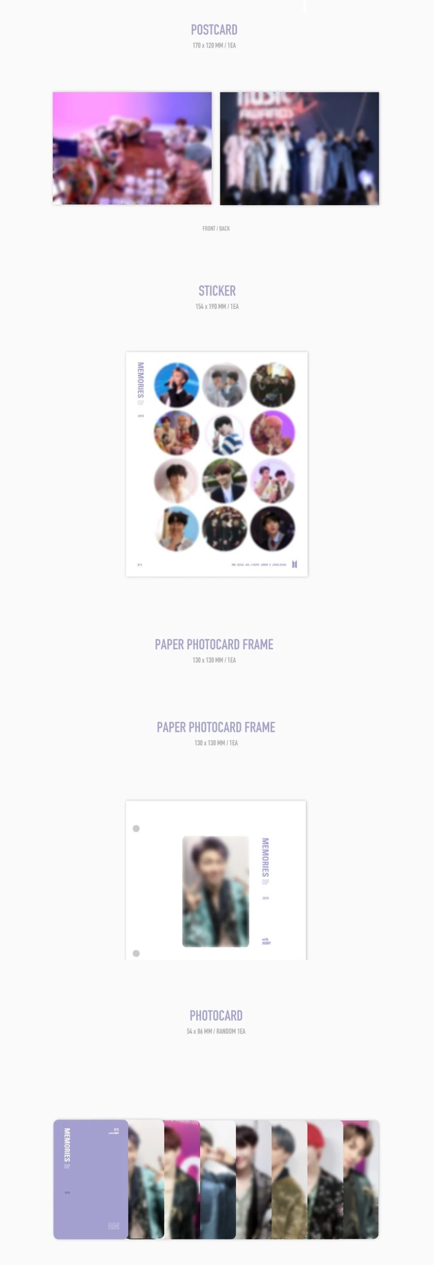 BTS MEMORIES OF 2018 BLU RAY - Kpop USA