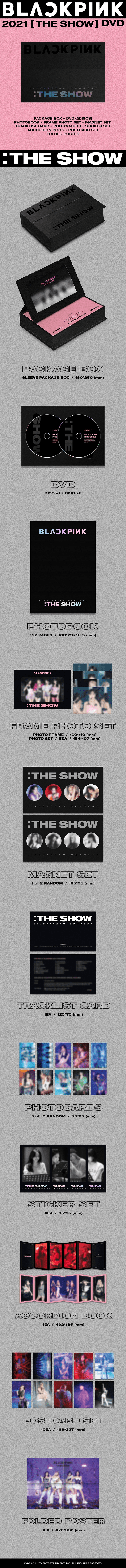 BLACKPINK 2021 THE SHOW DVD - Kpop USA