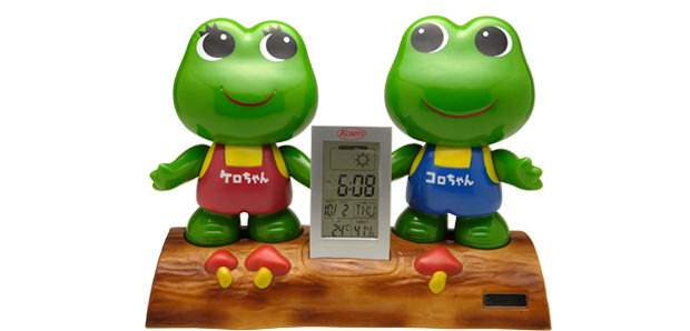 3代目店頭カエルはケロちゃんコロちゃん｜コーワのケロコロランド♪