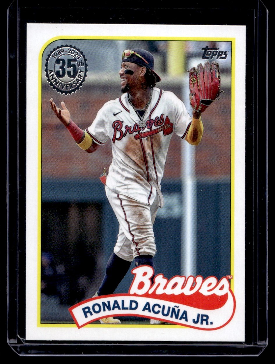 2024 Topps Series 1 1989 Baseball Ronald Acuña Jr. #89B-17 on Kronozio