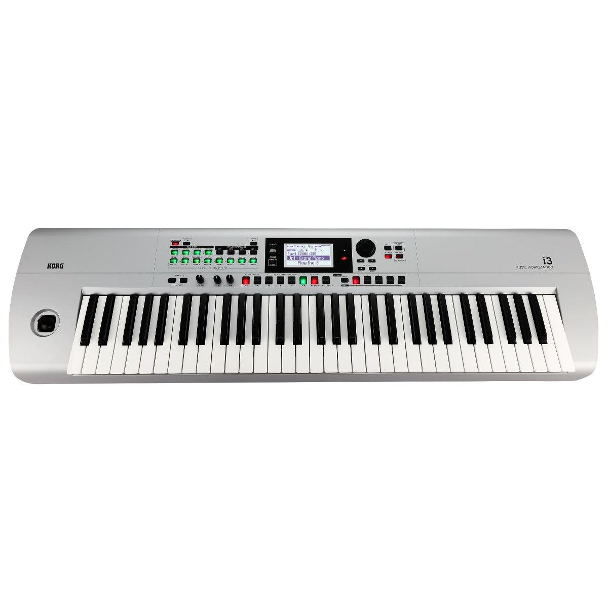 KORG i3 Music Workstation - Matte Silver – Kraft Music