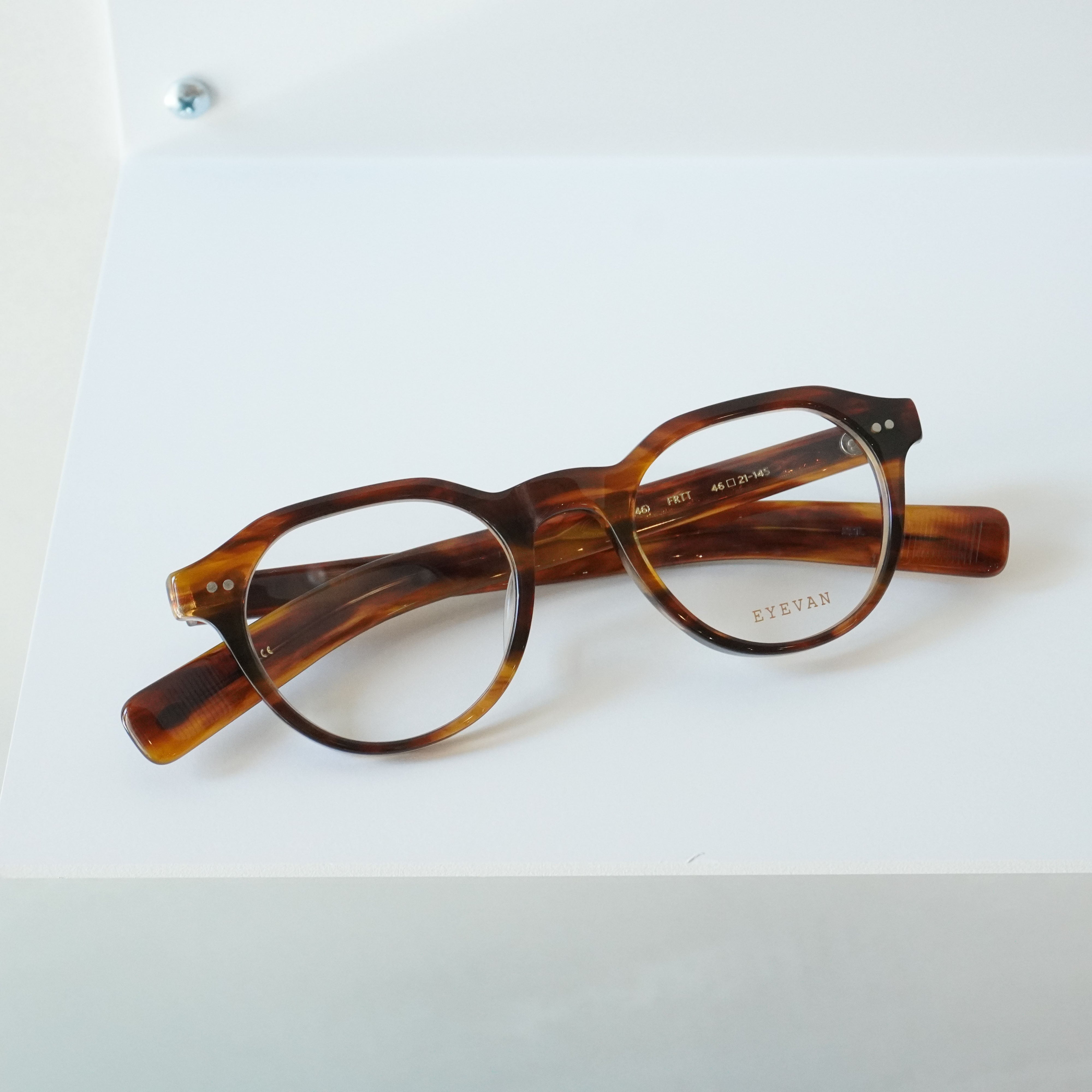 EYEVAN アイヴァン / LUBIN 46 / FRTT (FRENCH TORTOISE) / メガネ