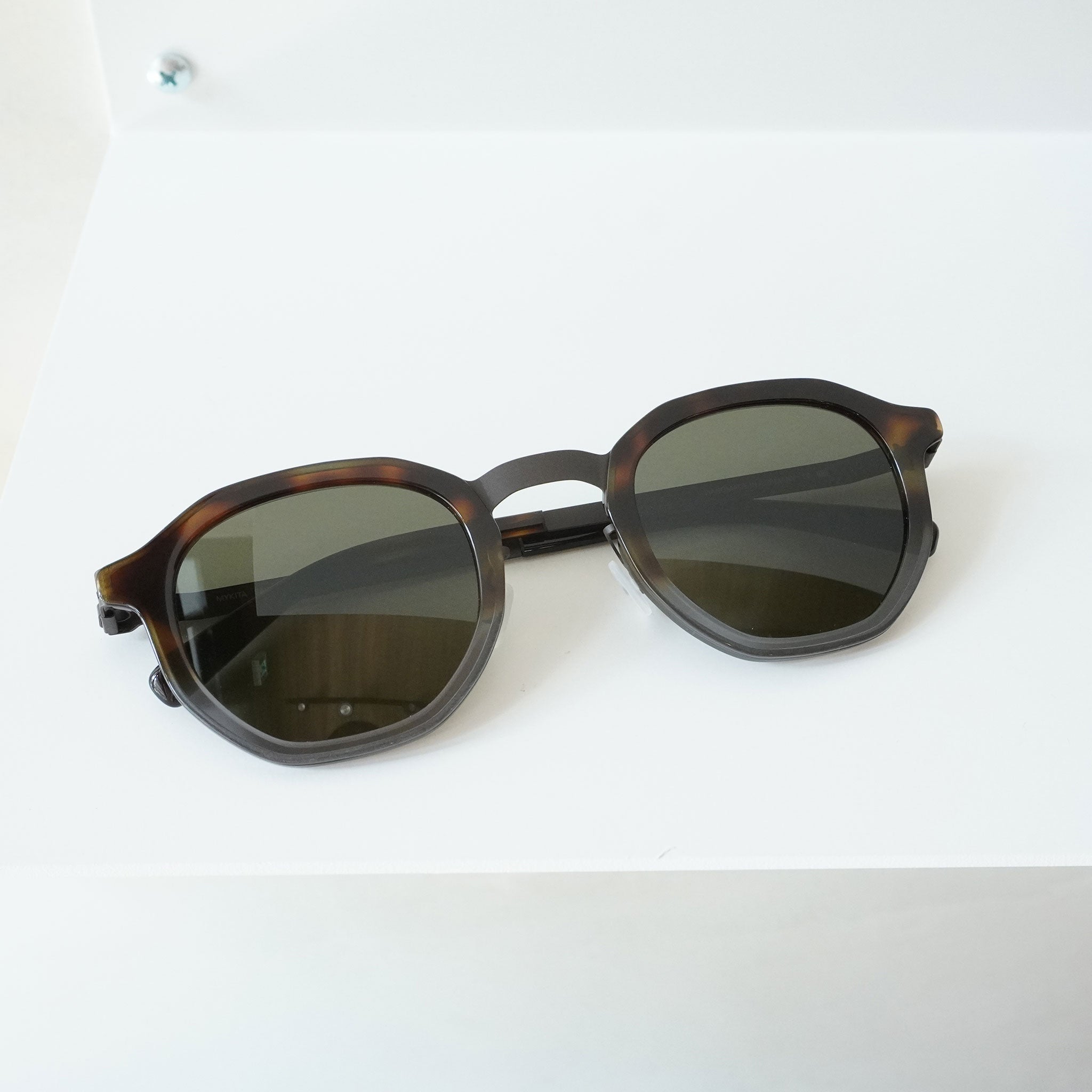 MYKITA マイキータ / SAWYER / DARK BROWN/SANTIAGO GRADIENT RAWGREEN