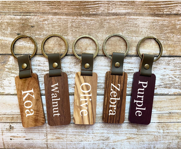 Wood Keychain – KWLASERSUPPLIES