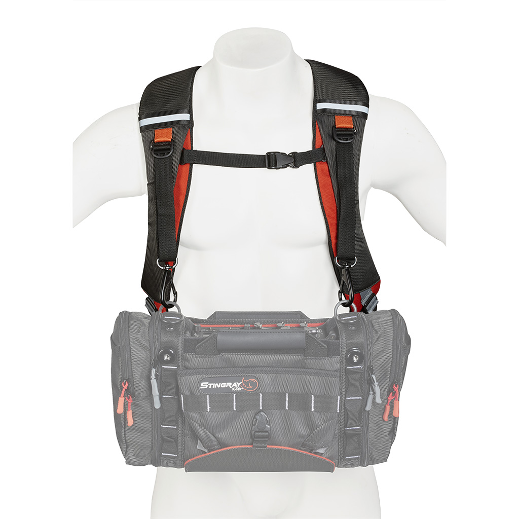 KSBPX - Stingray BackPack X with integrated harness (orange, black