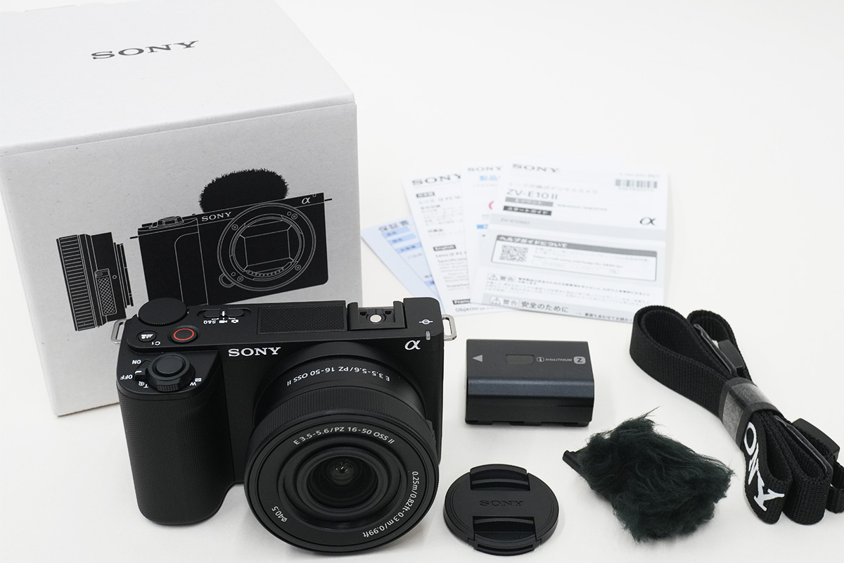 テー】SONY ZV-E10 ボディ・付属品 SONY ZV-E10 本体+付属品