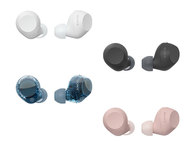 新発売NC対応完全ワイヤレスイヤホン「WF-C710N」グラスブルー、ソニー