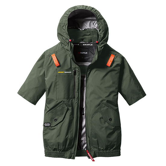 バートルエアークラフト半袖AC2076服のみ