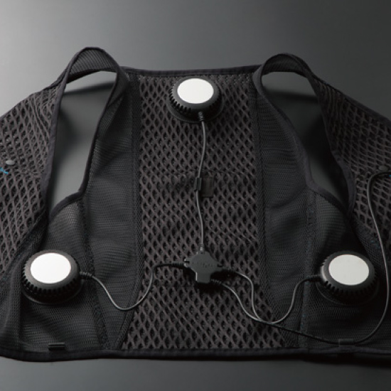 クロダルマエアーセンサーアイス ペルチェベストKS-2100バッテリーセット