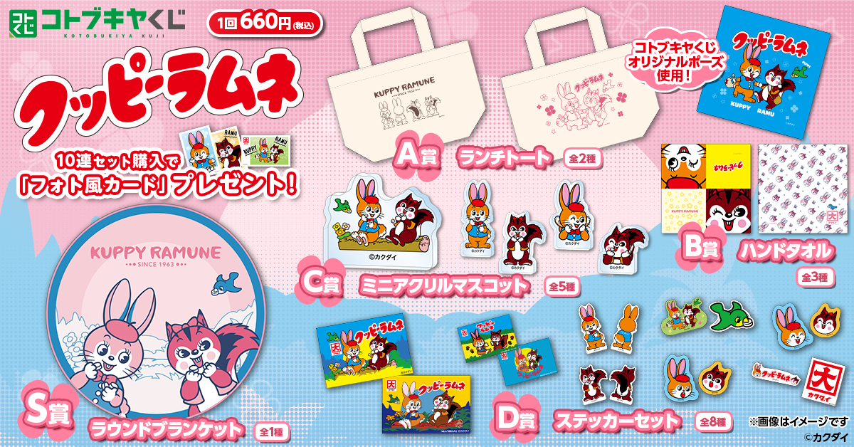 コトブキヤくじ クッピーラムネ | コトブキヤくじ