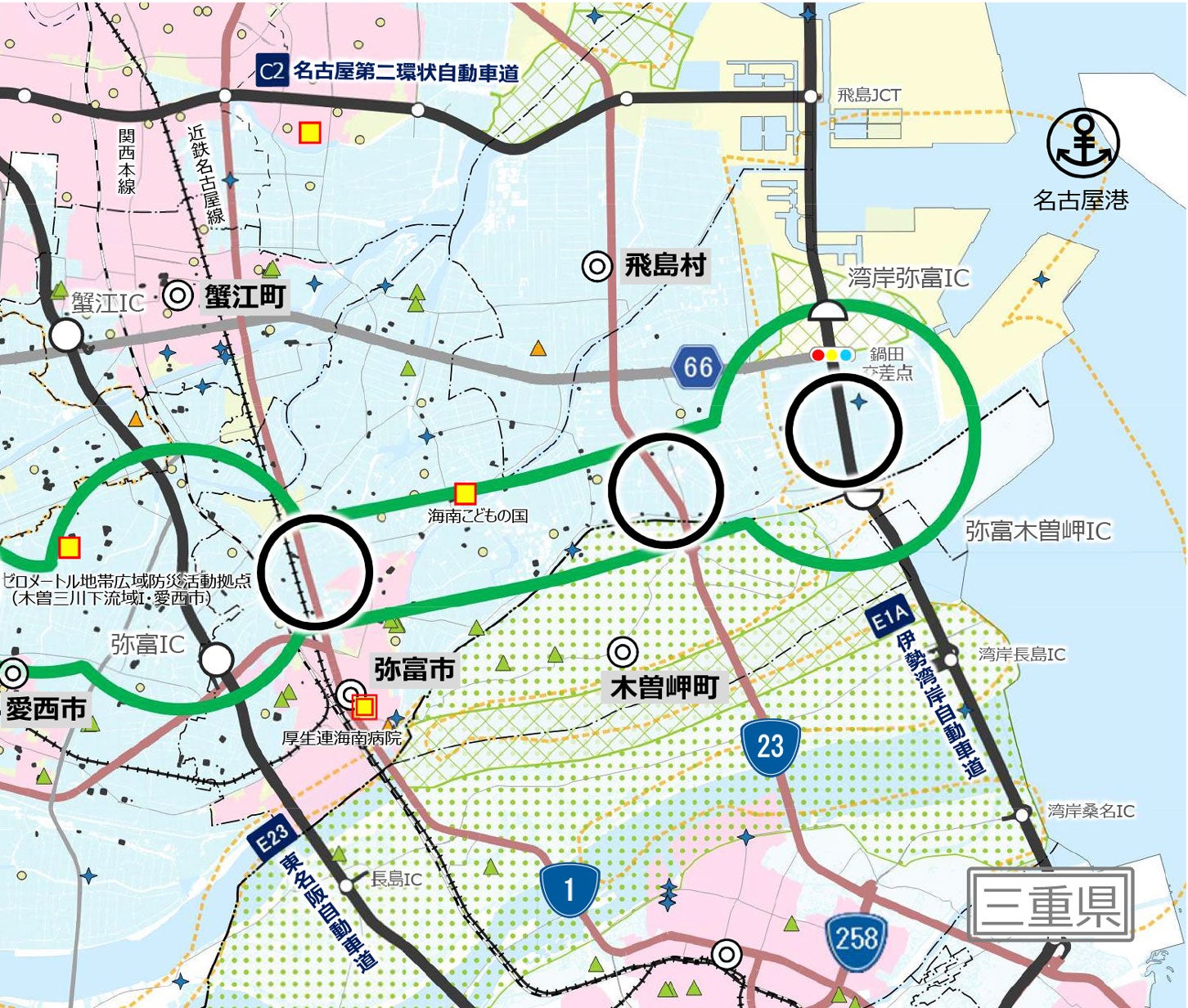 東海北陸道と伊勢湾岸道を直結！ 新たな高速「一宮西港道路」はどう