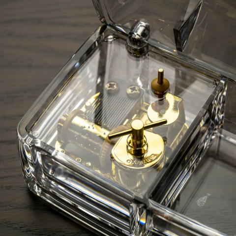 MUSICBOX】アクリルBOXオルゴール クラシック・ポピュラー