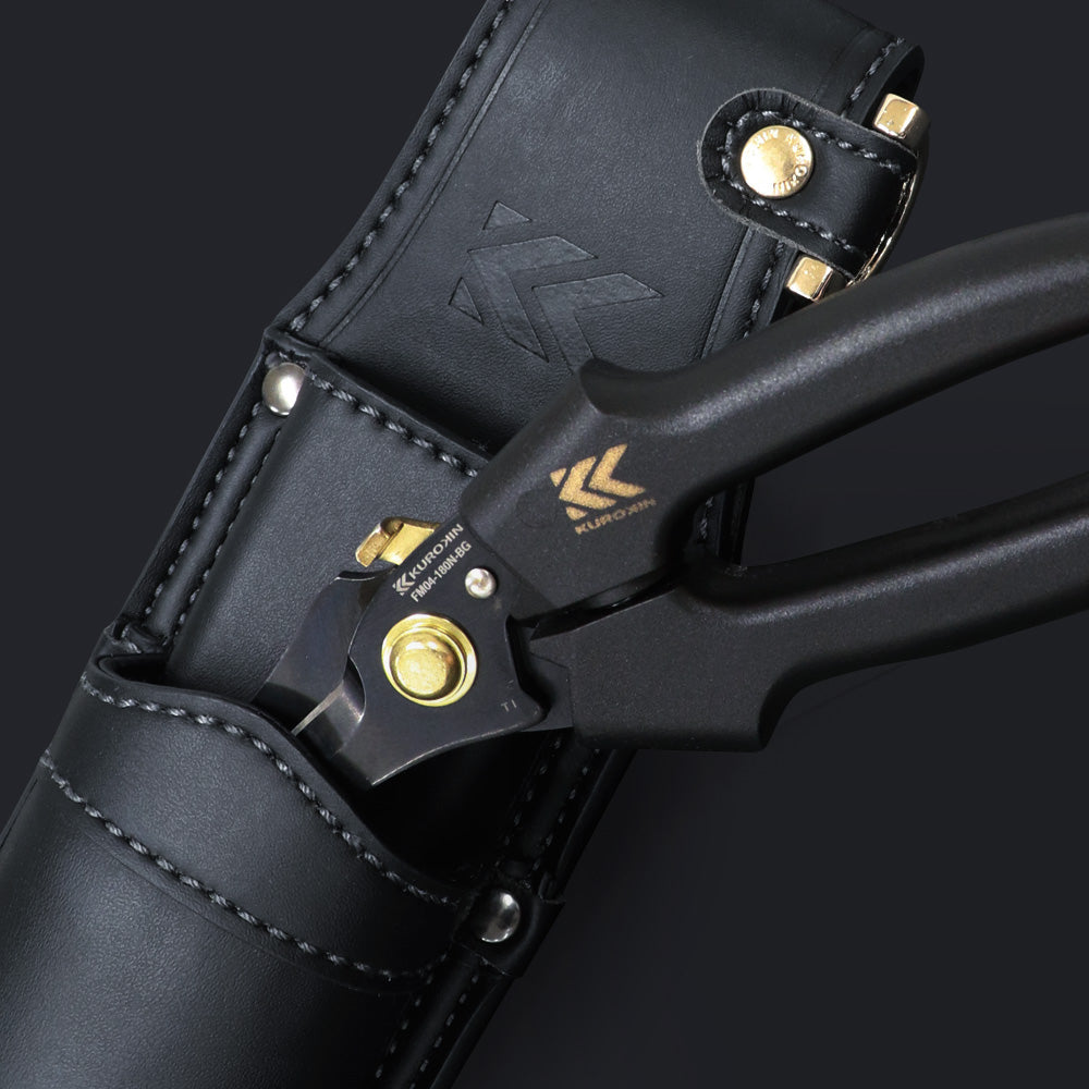 KUROKIN 黒金 電工ストレートバサミ FM04-180NL-BG