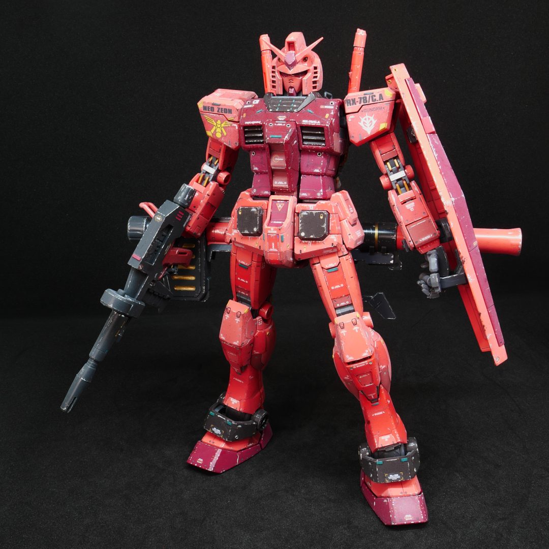 ガンプラレビュー｜MG 1/100 キャスバル専用ガンダムVer.3.0プレバン |