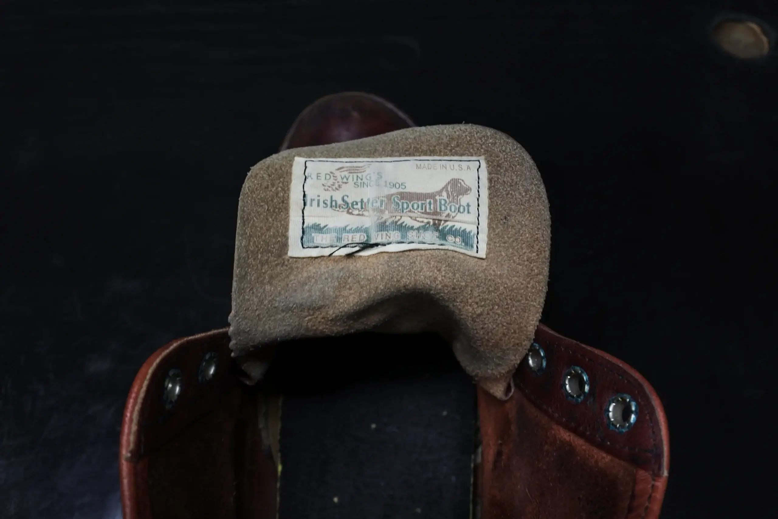 1998年製 RED WING 8166 裏スクエア犬タグ エイジング&メンテ記録 | 靴