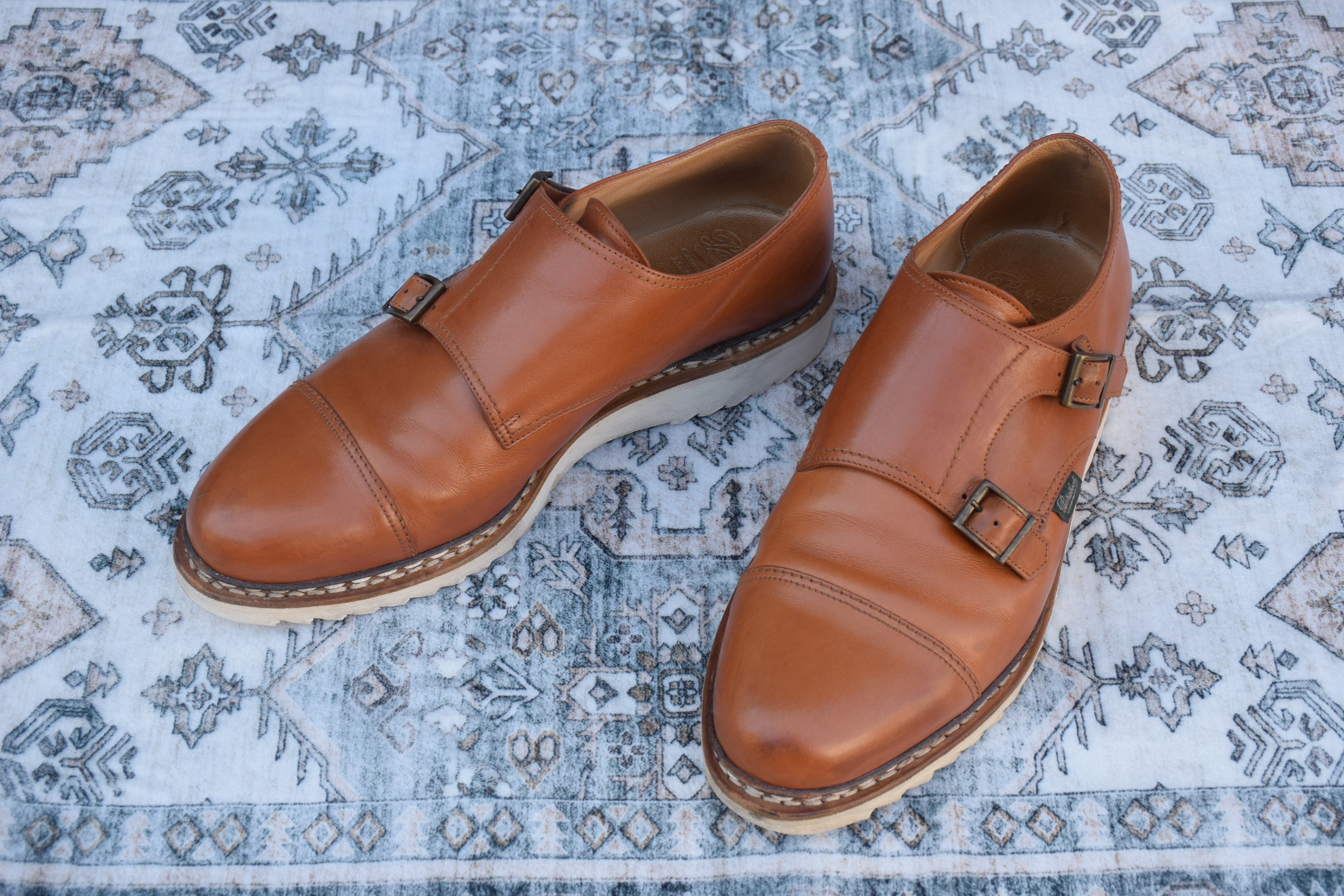 PARABOOT パラブーツ WILLIAM ウィリアム ダブルモンク ストラップ