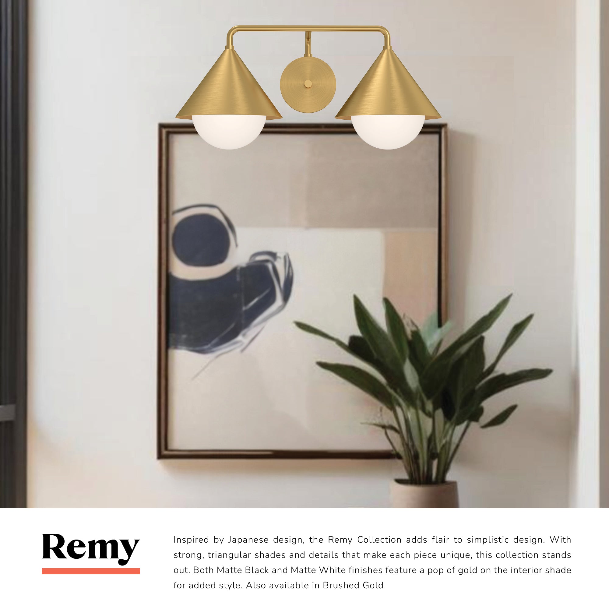 Remy 21-in Vanity Light – Kuzco Lighting
