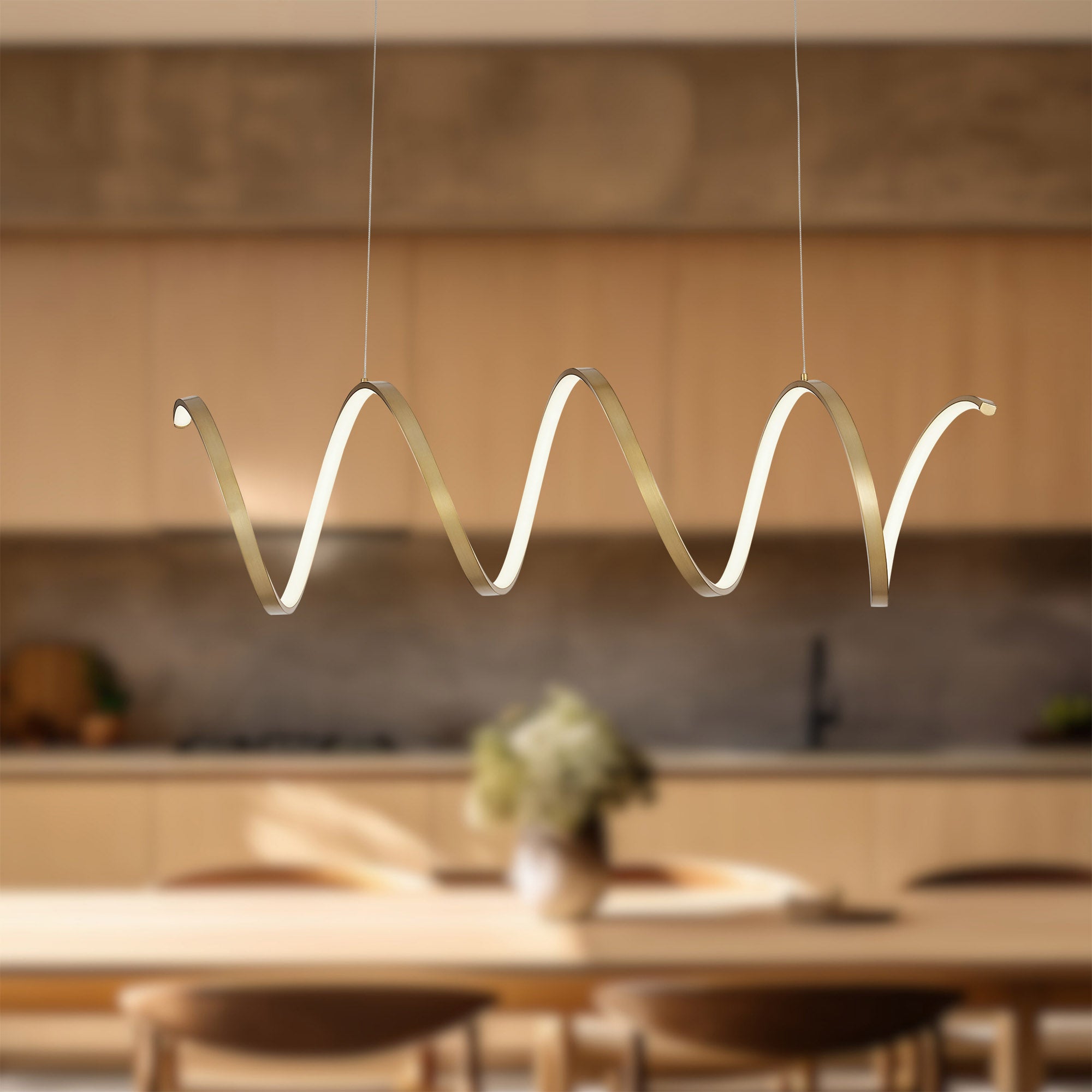 Synergy 42-in Linear Pendant – Kuzco Lighting