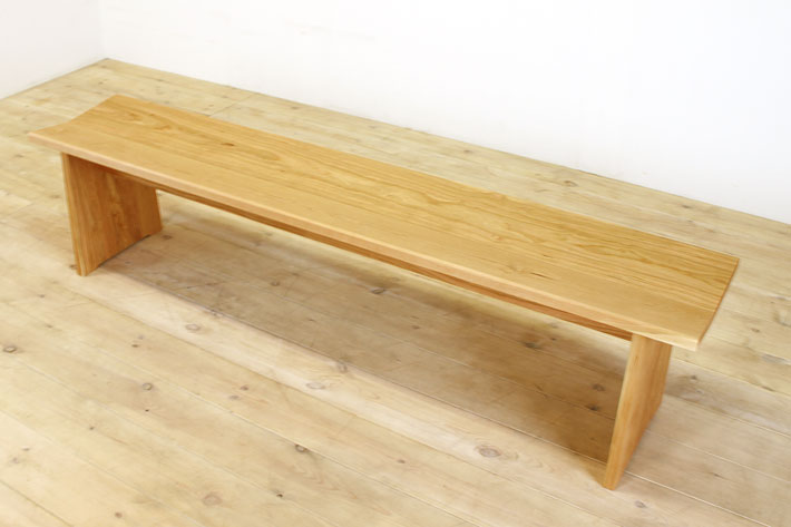 サイズオーダー可能】凛／RIN ベンチ（ブラックチェリー）