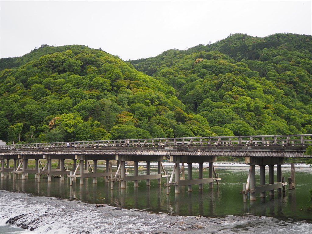 渡月橋と嵐山の風景 | 京都旅屋