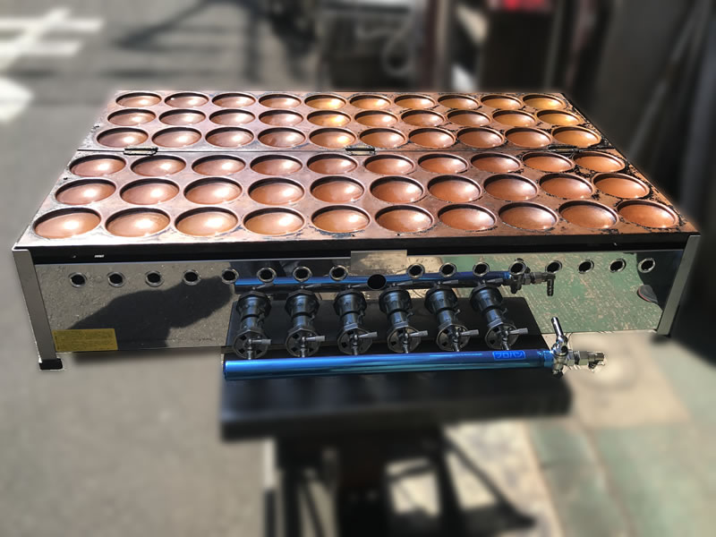 大判焼き・今川焼き・回転焼き ガス機器 – ベビーカステラ機やたい焼き