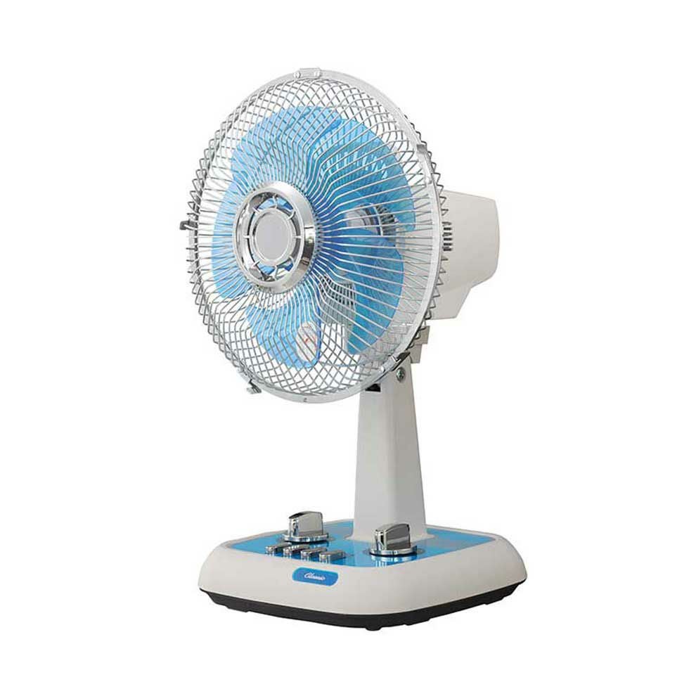 レトロデザインミニ扇風機ツインつまみKLF-2056 | コイズミオンライン