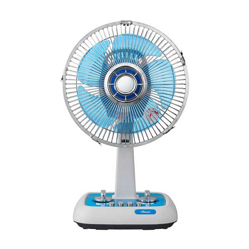 レトロデザインミニ扇風機ツインつまみKLF-2056 | コイズミオンライン