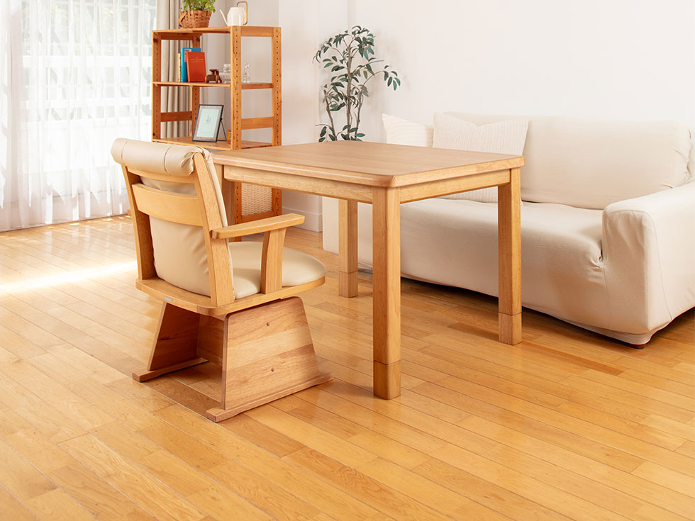 ダイニングこたつ用回転イス KKC-0070 | コイズミオンラインショップ