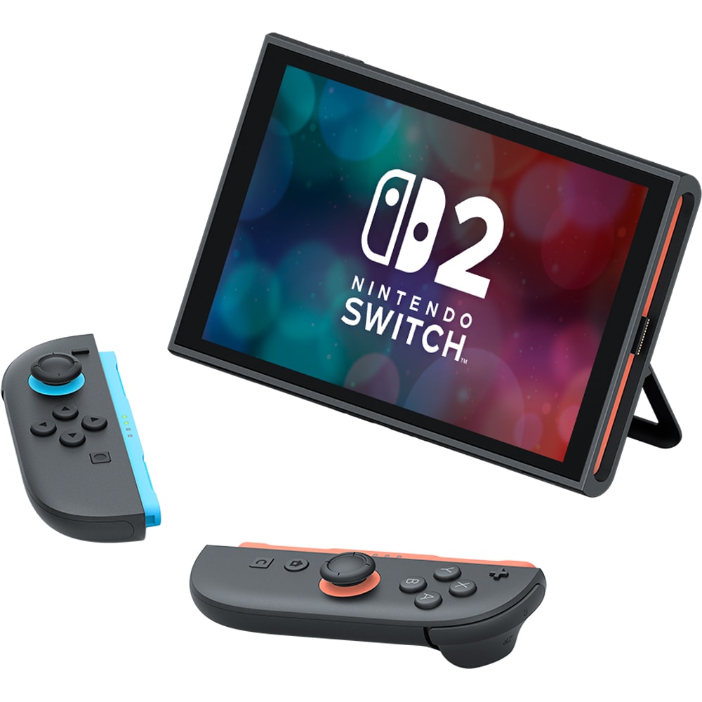 Consola NINTENDO Switch 2, Joy-Con Light Red/Light Blue + Mario