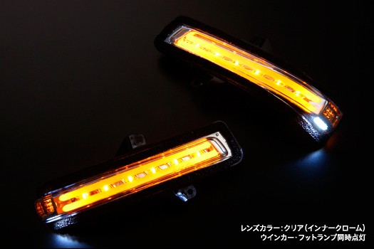 LEDウインカーミラーレンズキット -DA17W エブリイワゴン/DA17V