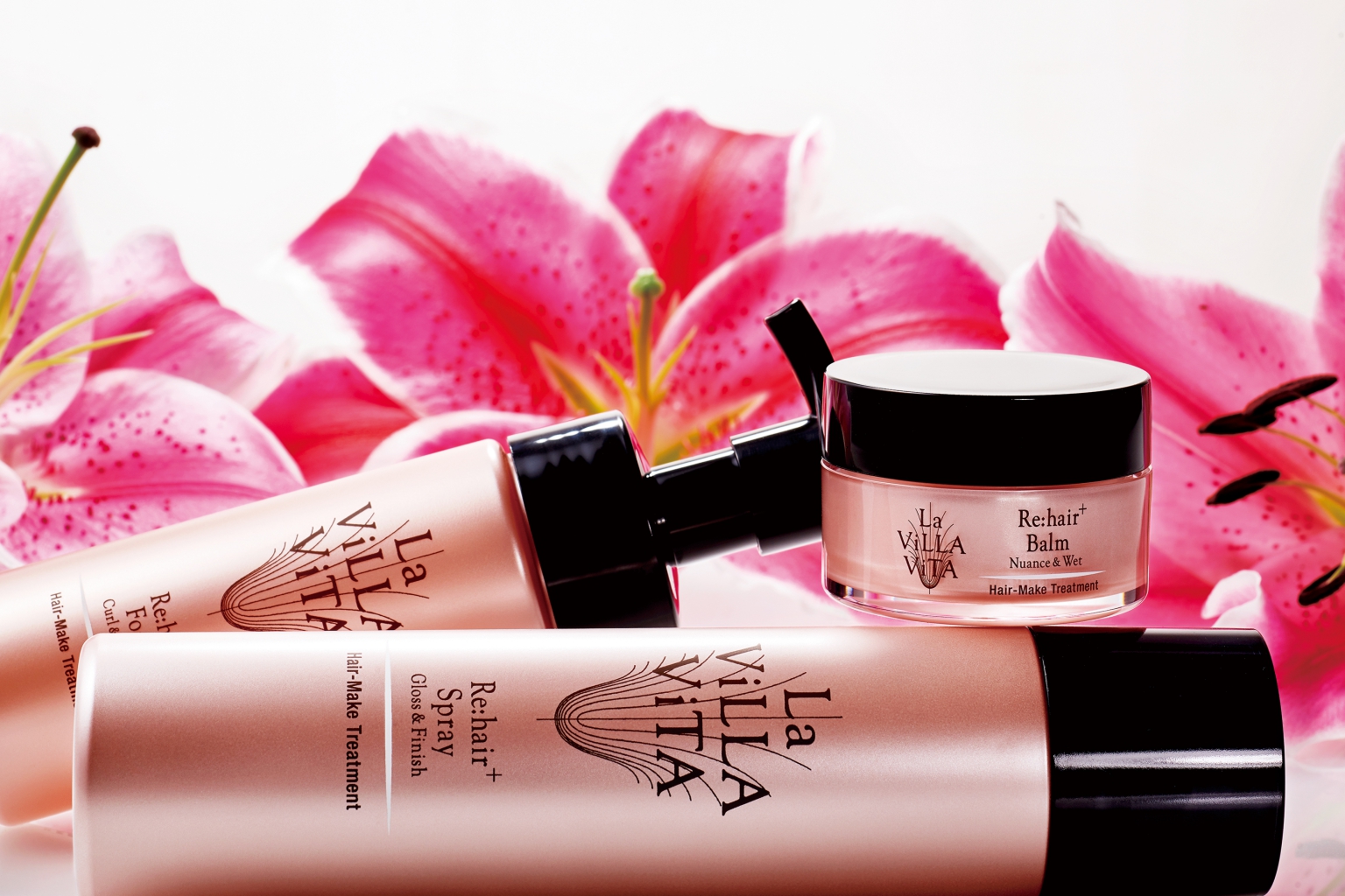 Re:hair+ Foam Curl&Straight | La ViLLA ViTA｜ラ・ヴィラ・ヴィータ