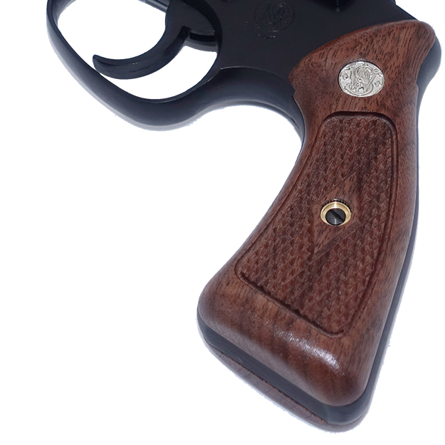 L.A.ホビーショップ / 木製グリップ : S&W Jフレーム スクエアバット用