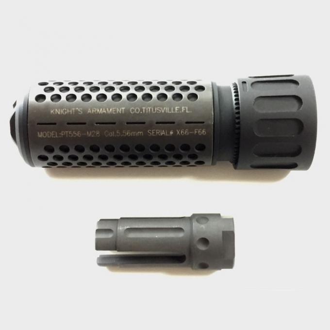 サプレッサー KAC QDCタイプ ナイツアーマメント 赤色BB弾発光可能