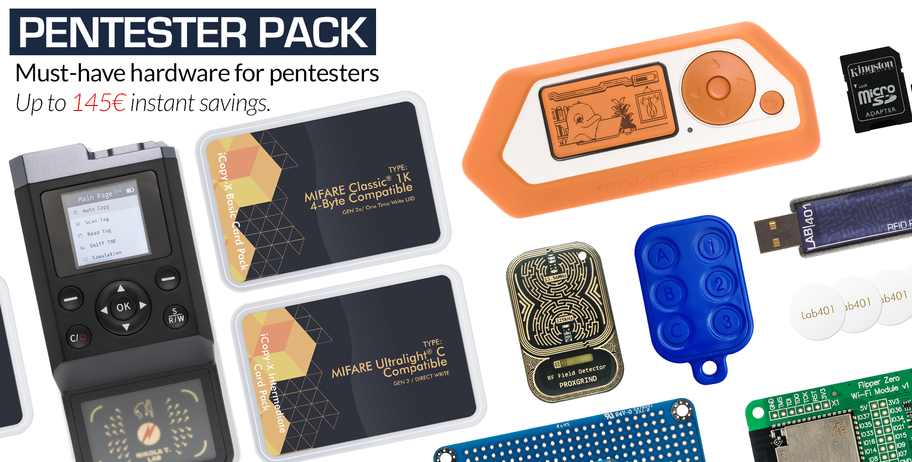 Trusted RFID & Pentesting Experts : Flipper Zero, Proxmark, SDR