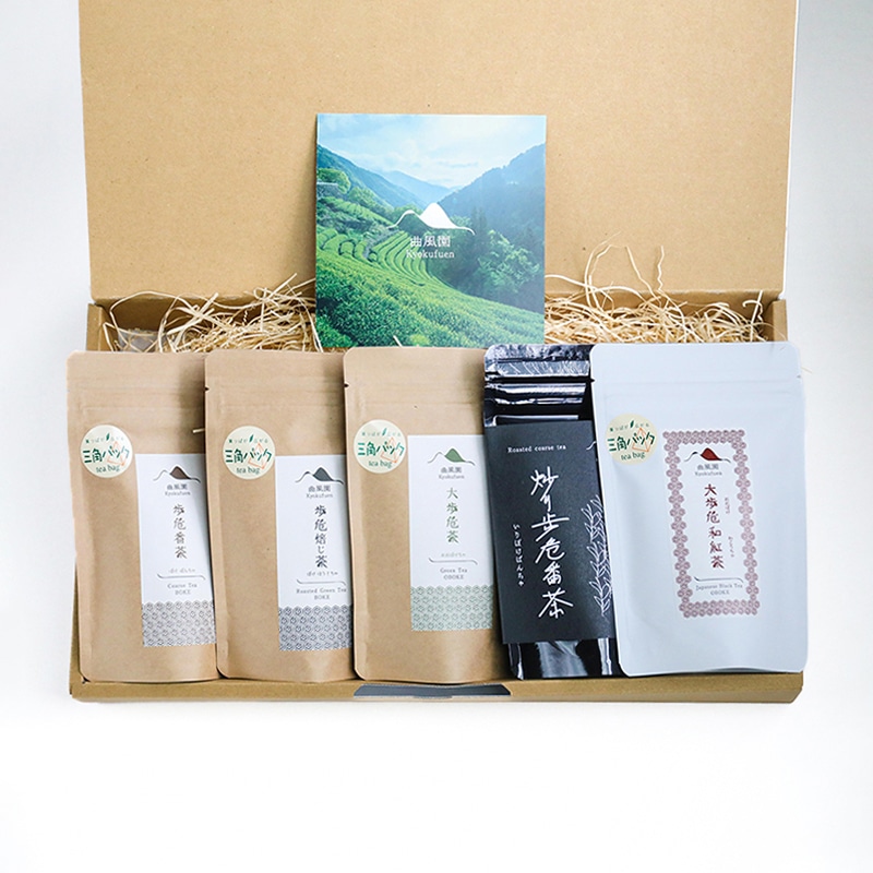 曲風園のお茶 5種飲み比べセット | Lacycle mall（ラシクルモール）