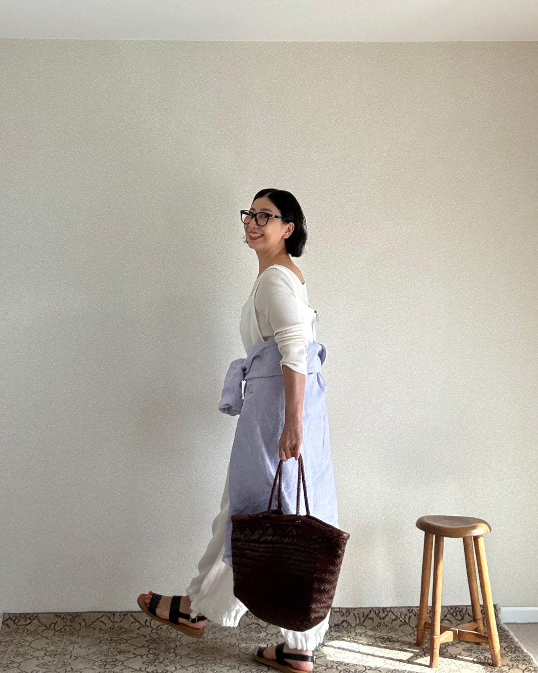 ベーシックリネンシャツ – la chic baton