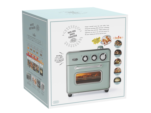 Toffyノンフライオーブントースター K-TS5 | 株式会社ラドンナ- LADONNA -