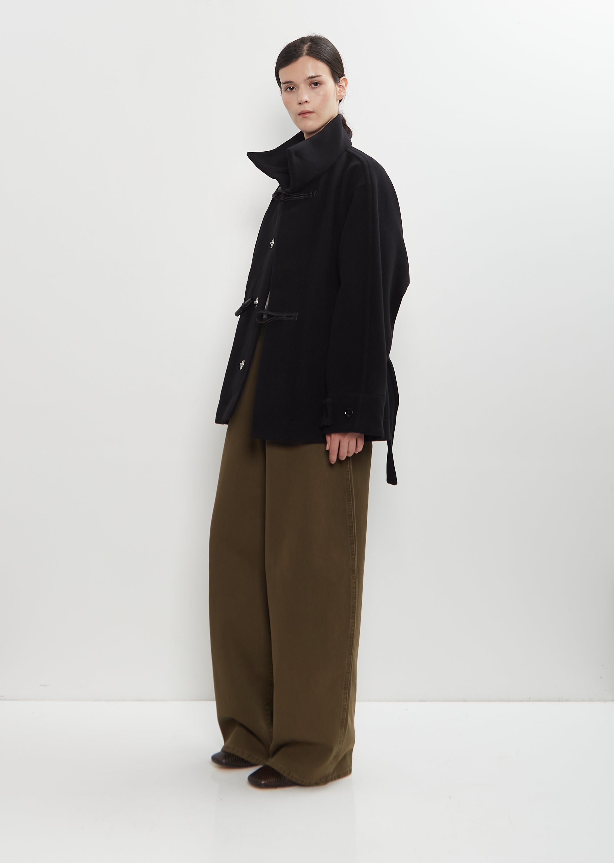 Short Wool Duffle Coat – La Garçonne