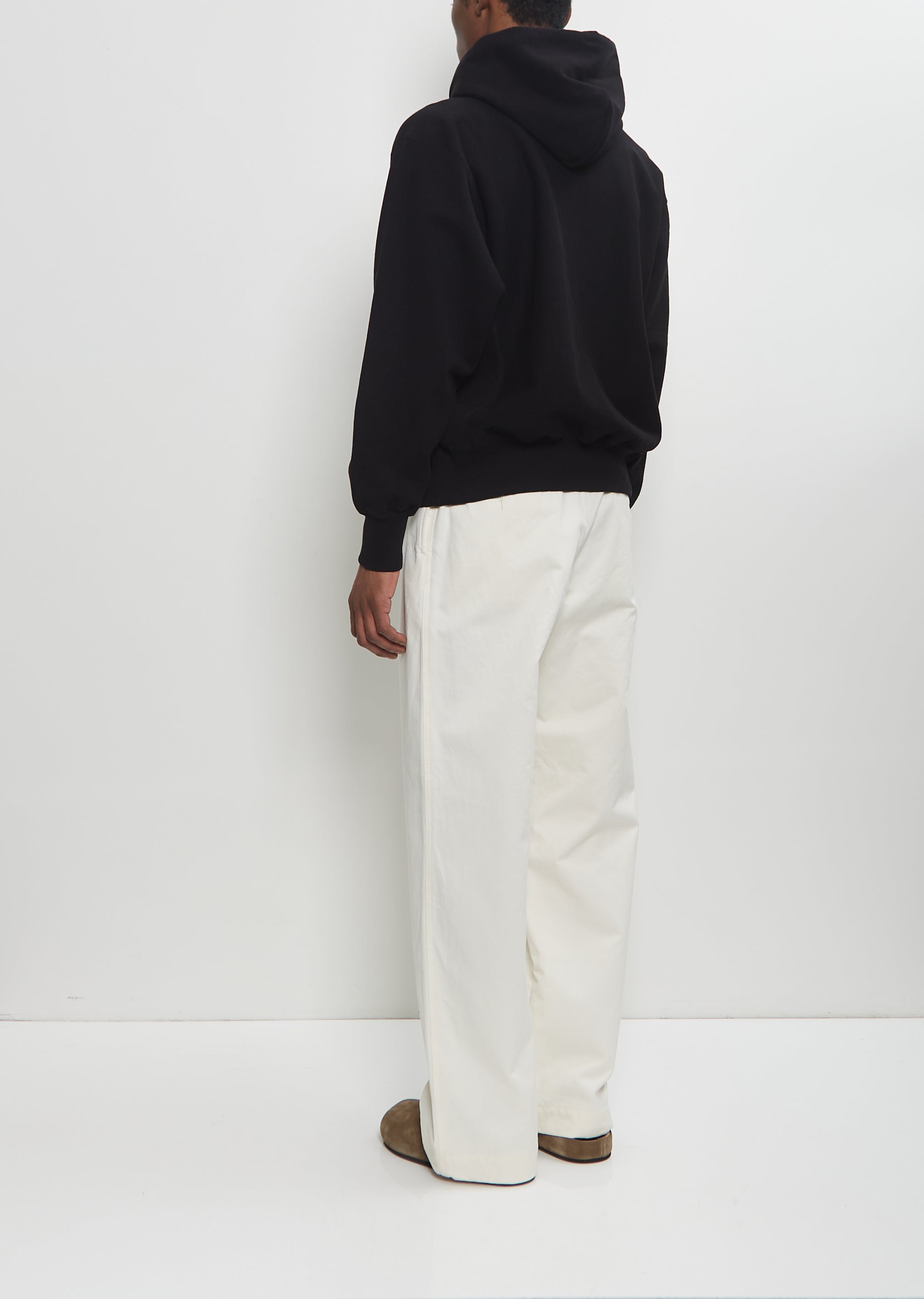 Smooth Soft BD Sweat P/O Parka — Black – La Garçonne