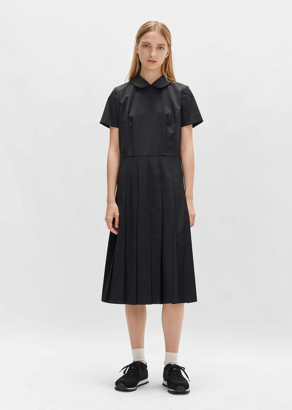 Wool Gabardine Dress by Comme des Garçons Girl- La Garçonne