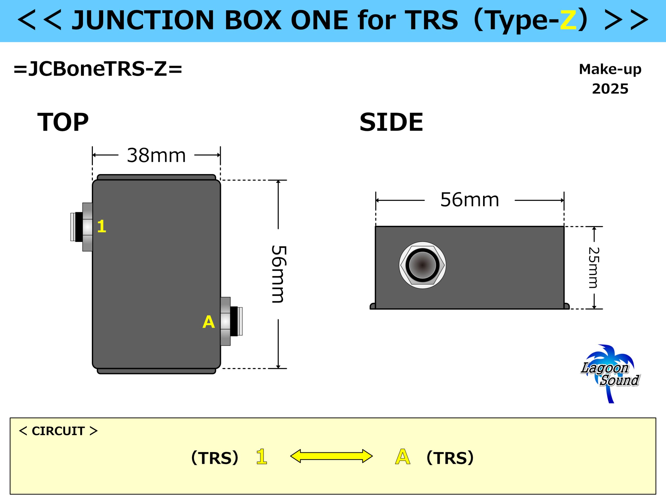 Junction Box ONE TRS Type-Z | LAGOON SOUND