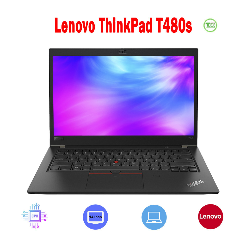 Laptop cũ Lenovo ThinkPad T480s Core i5 8250U, 8GB RAM, SSD 256GB