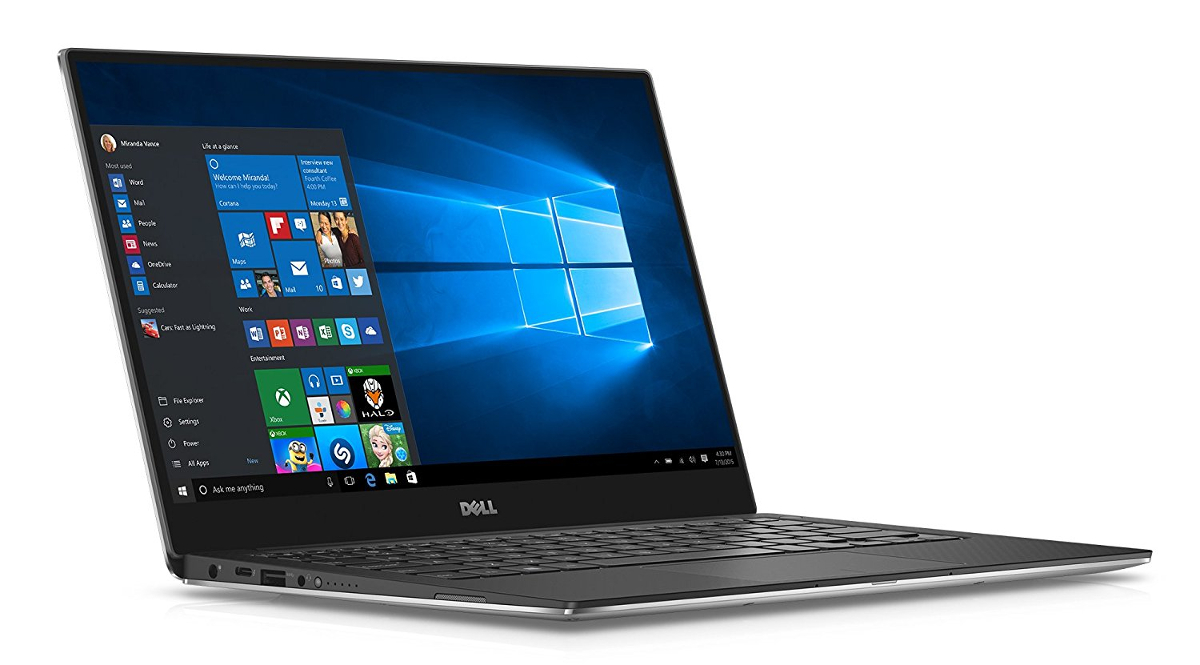 Dell XPS 13 9360 - i7-7560U · Intel Iris Plus Graphics 640 · 13.3