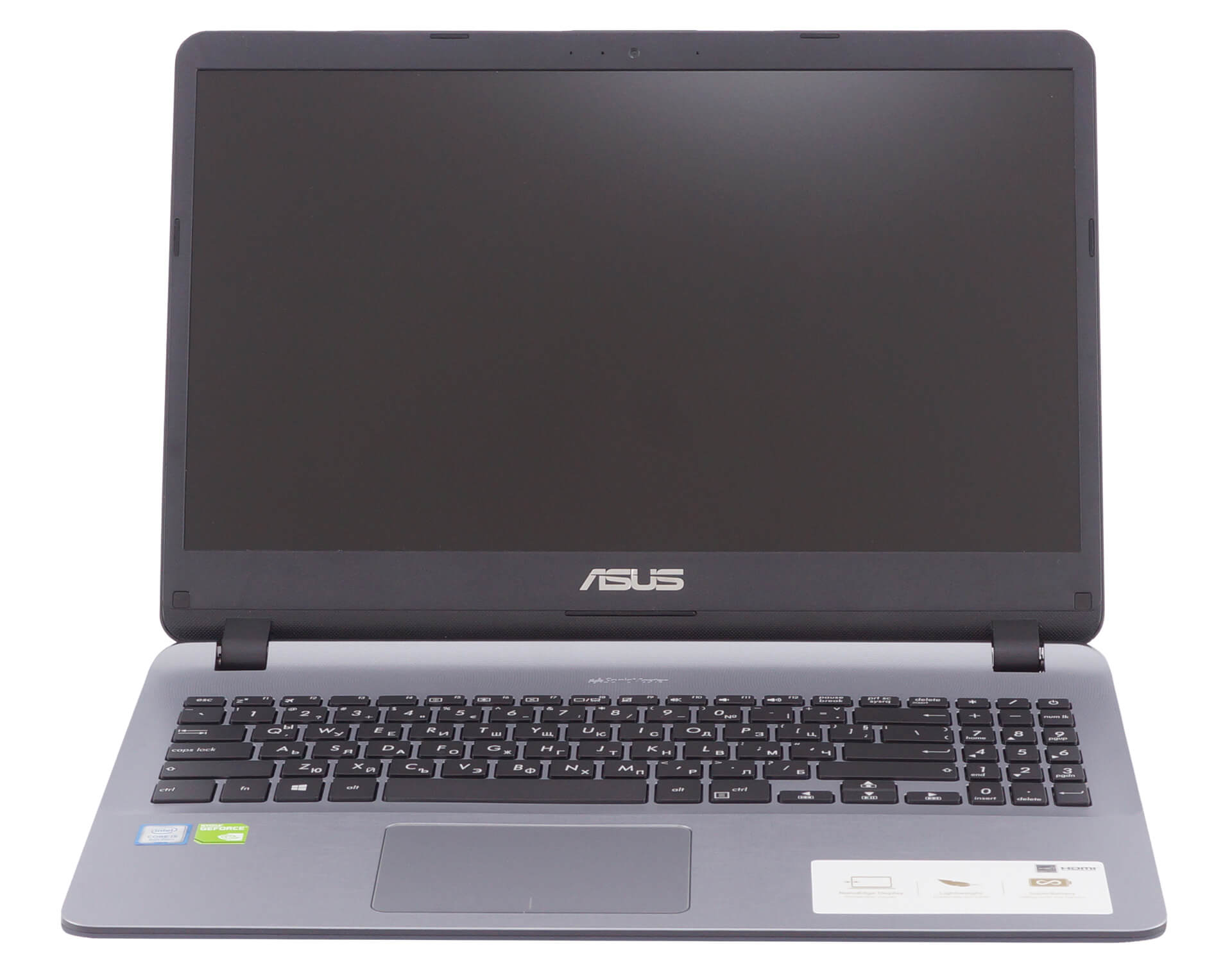 ASUS X507 review - a laptop from a previous generation
